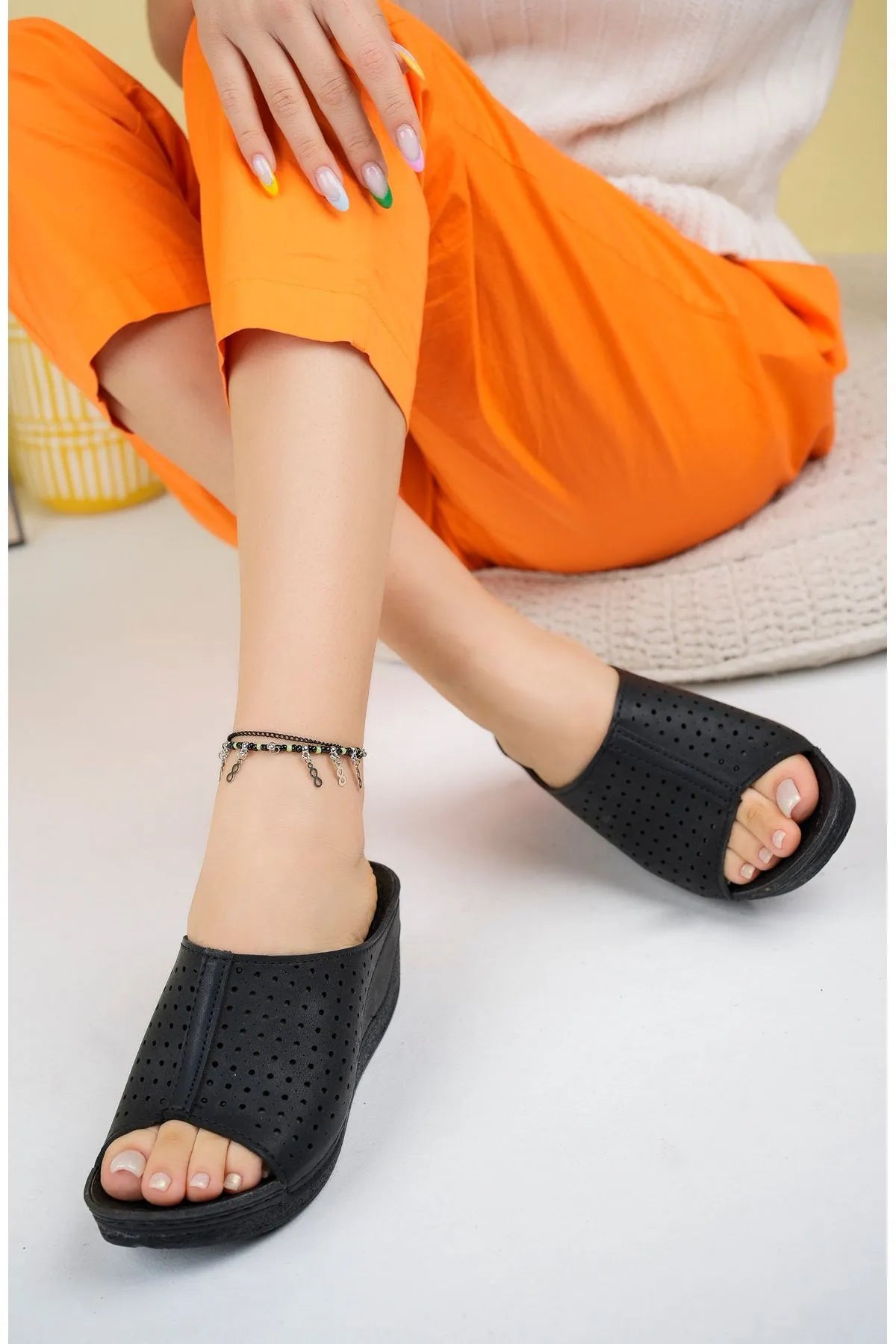 Women's Orthopedic High Heeled Casual Slippers