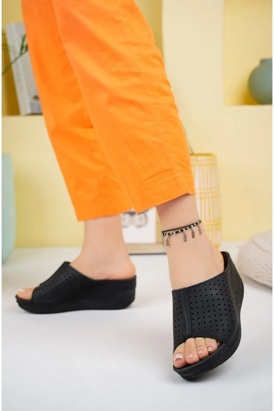 Women's Orthopedic High Heeled Casual Slippers