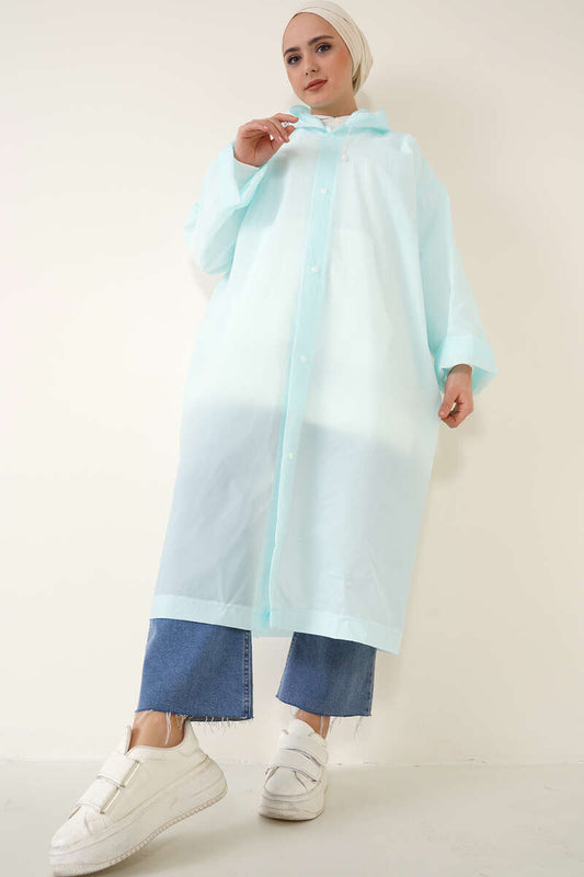 Waterproof Raincoat - Mint