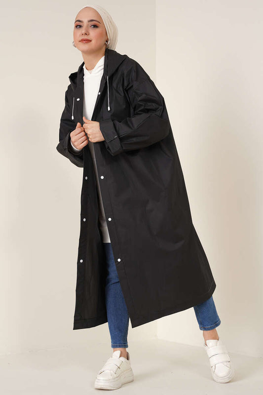 Waterproof Raincoat - Black